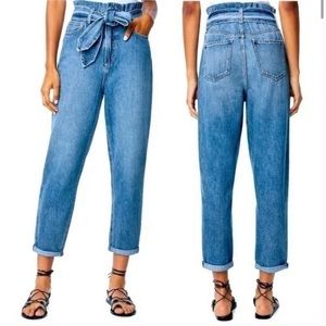 Joe’s Brinkley High Waisted Paperbag Jeans
